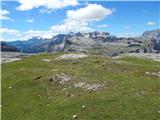 Lech da Sompunt - Rifugio Puez / Puez Hütte